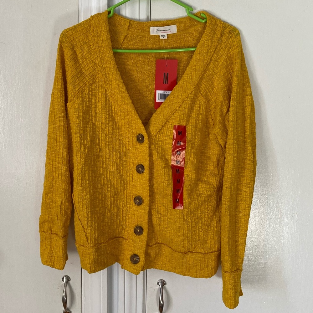 Mustard Cardigan